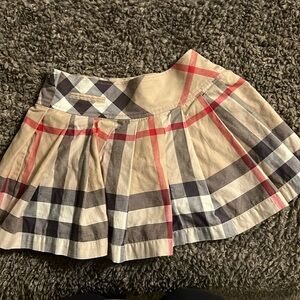 Size 8y girls genuine Burberry skirt